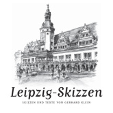 Buch-Cover der Leipzig-Skizzen Gerhard Kleins aus dem Bertuch Verlag Weimar
