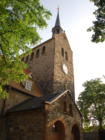 Die Dorfkirche zu Schwerz heute (Foto: Henning Mertens)