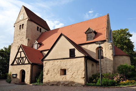 Die Stadtkirche St. Nicolai liegt mitten im alten Landsberger Ortskern